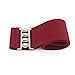 Women's Fashion Wide Hook Stretchy Elastic Waist Belt Waistband 5Colors