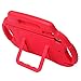 HDE Case for iPad Mini 1 2 3 Kids Shock Proof Steering Wheel Protective Cover with Stand for Apple iPad Mini/Mini 2 / Mini 3 / Retina (Red)