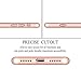 iPhone 7 Plus Case, COOLQO Ultra-Thin Full Body Coverage Hard Plastic Matte [Tempered Glass Screen Protector] 360 All Round Shockproof Hybrid Cover Skin for Apple iPhone 7 Plus 5.5 Inch_Rose Gold