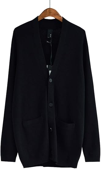 Amazon ネルロッソ カーディガン メンズ ビジネス ニット オフィス カジュアル セーター 大きい ゆったり 正規品 Xxxl ブラック Cmb Xxxl Bl カーディガン 通販