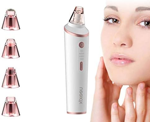 Led Vacuum To Blackhead Facial Pores Cleaner Nose Acne Electric Black Head Remover, Suction Blackhead Facial Cleaner, With 4 Sucking Probe Face Cleaner