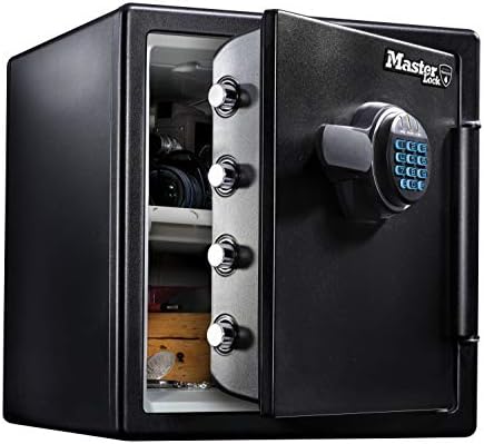 Master Lock Caja Fuerte de Seguridad [Ignifuga y Resistente al Agua] [Combinación Digital] [X large] -LFW123FTC, Negro, Extra Large: Amazon.es: Bricolaje y herramientas
