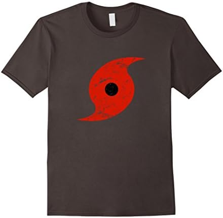Men's Hurricane Symbol T Shirt - Weather Season Geek Tee 2XL Asphalt