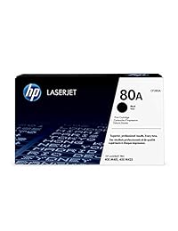 HP 80A (CF280A) Cartucho de tóner negro para LaserJet.original negro