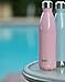 MIRA Stainless Steel Vacuum Insulated Water Bottle | Leak-proof Double Walled Cola Shape Bottle | Keeps Drinks Cold for 24 hours & Hot for 12 hours (Rose Pink, 25 oz (750 ml, 0.8 qt))
