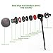 Earphone,Splaks Stereo Headphone Earbuds with Mic and Volume Control,Hands-Free Calling,Noise Isolating for iPhone, iPod, iPad, Galaxy, Nokia, HTC, Nexus, BlackBerry etc-Black
