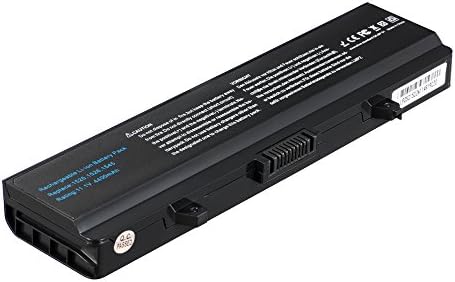 LIBOWER Laptop Battery for Dell Inspiron 15 1525 1526 1545 Series for Dell Notebook C601H D608H GW240 HP297 M911G RN873 XR693 11.1V 4400mAh 6Cells Li-ion (Black)