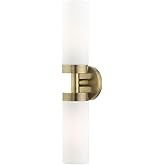 Livex Lighting, 15072-01, Aero, ADA Vanity Sconce, Antique Brass