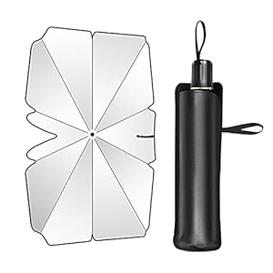 Zonwering voor auto, voorruit, jaloezieën voor de zon, anti-uv-bescherming, opvouwbaar, isolatie voor de auto, luxe…