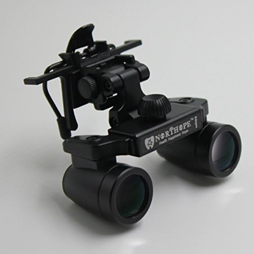 NORTHOPE Smallest Clip-on Ultra-light High-definition Waterproof L60G 4.0X Surgical Medical Dental Binocular Loupes
