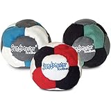 SandMaster Footbag Hacky Sack 3 Pack, Multicolor
