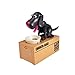 Just us Mechanical Adorable Kid Coin Bank Saving Box Catoon Puppy Hungry Robotic Dog Money Box Collection Piggy Bank