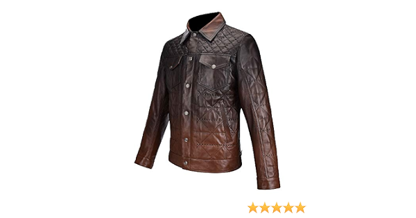 Amazon.com: CUADRA Chaqueta de hombre en cuero genuino : Ropa, Zapatos y  Joyería