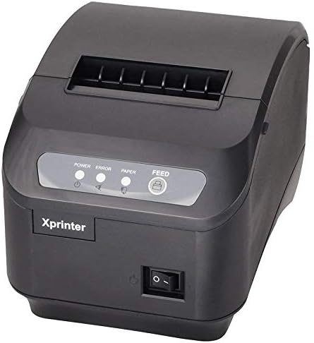 SHIJING Impresora térmica 80MM supermercado Caja registradora Impresora: Amazon.es: Deportes y aire libre