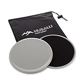 Musalli Good Goods Exercise Sliders Gliding Disc, Dual Side Work Very Smooth on Carpet Or Hardwood Floors, Abdominal and Core Muscle Work Out from Home or Gym, Make Impact on Full Body