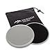 Musalli Good Goods Exercise Sliders Gliding Disc, Dual Side Work Very Smooth on Carpet Or Hardwood Floors, Abdominal and Core Muscle Work Out from Home or Gym, Make Impact on Full Body