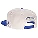 NBA New York Knicks Men's Hardwood Classic Puddy Snapback Cap, One Size, White/Navy