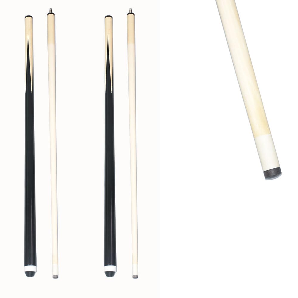 TGA Sports 58" 2 Piece Hardwood Pool Cue (58" 2 Pack)