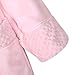 Richie House Women's Plush Soft Warm Fleece Bathrobe RH1591-H-L-FBA, Pink, Large