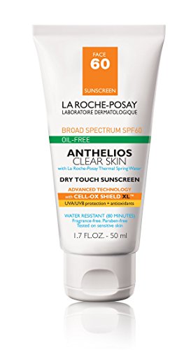 La roche-posay anthelios clear skin, dry touch face sun…