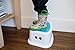Kids Step Stool by Go Tots- Toddler to Adult. The Best Small Portable Lightweight Children's Stool for Stepping or Sitting. Ideal for Bathroom, Bedroom, or Kitchen. Lifetime Warranty!