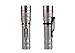 WEIKAILTD Pack of 3,Assorted Colors,300 lumens Mini LED Flashlight with three CREE T5 LED,Adjustable Focus, 3 Modes, Anodized Finish