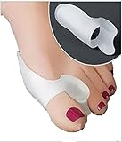 Bunion Relief ,Canserin 2pairs Gel Silicone Bunion Corrector Toe Protector Straightener Separator