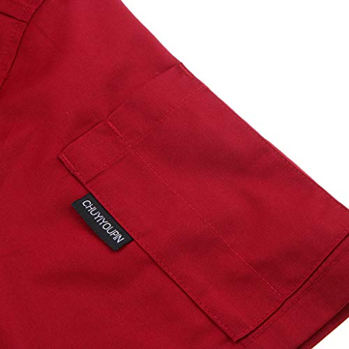 image for Prettyia Breathable Summer Chef Jackets Coat Short Sleeves Kitchen Uni