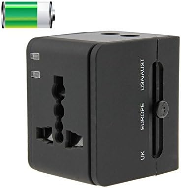 Adaptateur universel de prises Voyage avec Chargeur 2 Ports USB