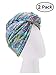 Turbie Twist Microfiber Hair Towel Wrap for Women and Men | 2 Pack | Bathroom Essential Accessories | Quick Dry Hair Turban for Drying Curly, Long & Thick Hair (Purple Paisley)