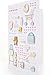 Hallmark Signature Baby Shower Card for New Parents (Baby Icons) Welcome New Baby, Congratulations, Gender Reveal