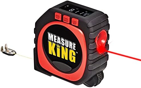 Digital Tape Measure, 2018 Newest 3 in 1 LED Digital Display Laser Measure King All and Any Surfaces - CHELEX