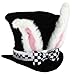 CHILD White Rabbit Costume Top Hat