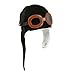 Sealike Cool Pilot Aviator Fleece Hat Cap with Earmuffs with a Stylus(Black)