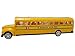 Green School Bus Bump and Go Action - Beautiful Attractive 3D Flashing Lights and Musical Sounds - School Bus Toy for Kids 3 and up Bump and Go Toy