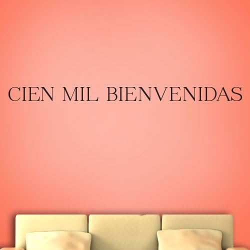 WBSL000002_72 Cien Mil 72 Inch Quote Vinyl Wall Decal