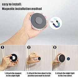 Electight 3 Pack Motion Sensor Light, 8 LEDs