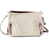 Baroncelli Leather Tote Bag, Medium Size, Genuine Italian Pebbled Leather, Designed and Made in Italy