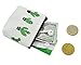 iSuperb Pack of 4 Canvas Coin Purse Change Cash Bag Cute Cactus Pattern Oxford Liner Small Purse Wallets with Zipper 4.7x1.3x3.3 inch