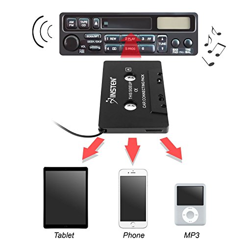 3 INSTEN+Universal+Cassette+Adapter+Smartphones