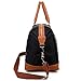 Ulgoo Weekend Duffel Bag Waterproof Nylon Overnight Travel Bag (Large Black)