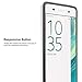 Circlemalls 2 Pieces Slim Hybrid Shockproof Protective Phone Case Cover and Stylus Pen Compatible for [Sony Xperia XA Ultra], with [Premium Screen Protector]-Silver
