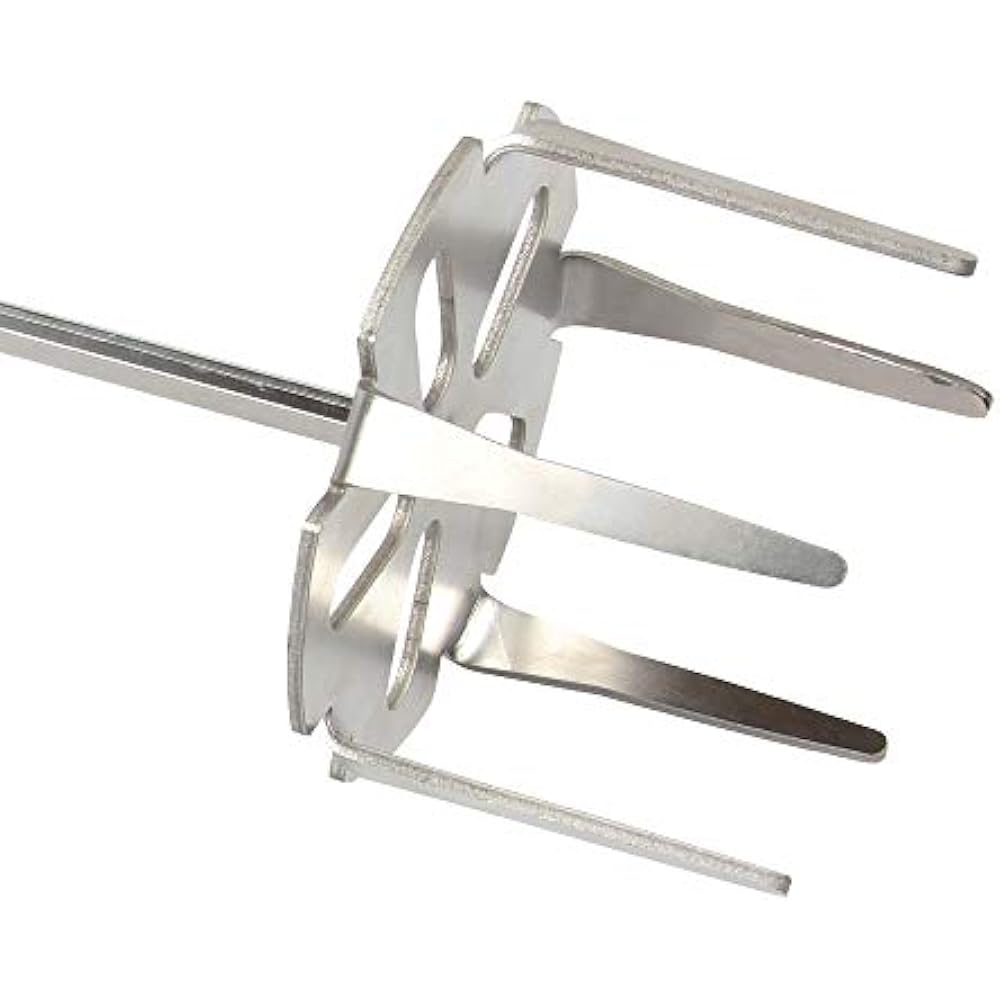 4 Inch Stainless Steel Meat Shredder Pork Puller Drill Attachment BBQ