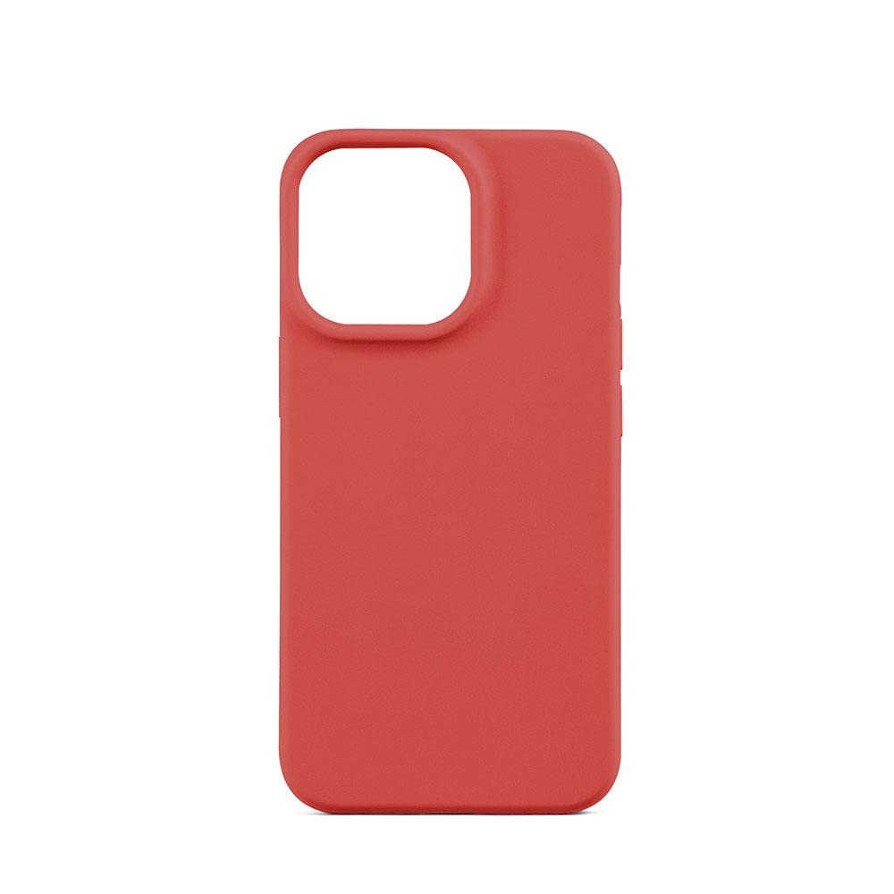 aiino Eco Case for iPhone 14 Pro Max, 100% Recycled Plastic Cover for iPhone 14 Pro Max, Eco-Friendly, Anti-Scratch, Slim Profile, Protects Device and Planet, Red