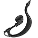 TENQ 2-pin G Shape Earpiece Headset for Motorola Radio Cls1110 Cls1410 Cls1413 Cls1450 Cls1450c(5 Packs)