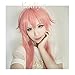 KADIYA Long Straight Pink Cosplay Party Wig Girl Women Synthetic Hair