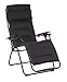 Lafuma LFM3120-6135 Futura Air Comfort Folding Recliner, Acier