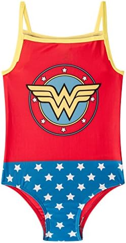 As Available Girls Wonder Woman Costume Swimsuit