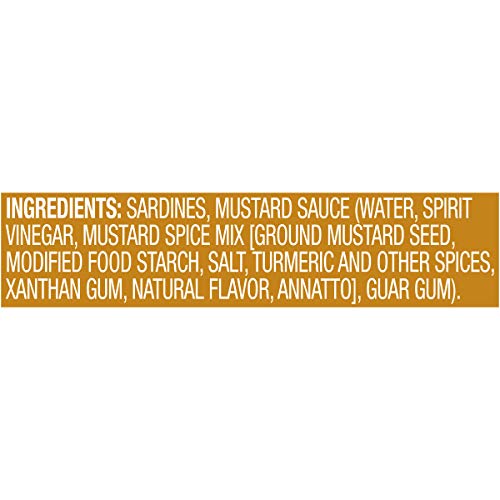 Chicken of the Sea Sardines In Mustard, 3.75 Ounce (Pack of 18