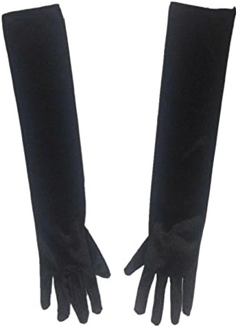 Solatin Top Grade Classic Adult Size Long Opera/Party Length Satin Gloves